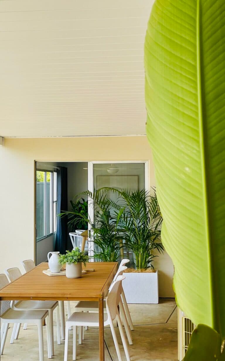 An inviting finished outdoor living area in an Adelaide garden